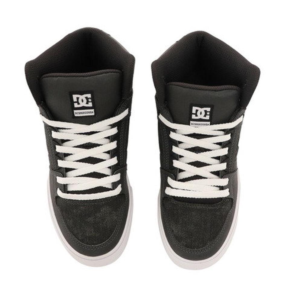 ディーシーシューズ（DC SHOES）（メンズ）スニーカー ボーダーシューズ PURE HIGH-TOP WC SE SN 22FWDM224025KDW