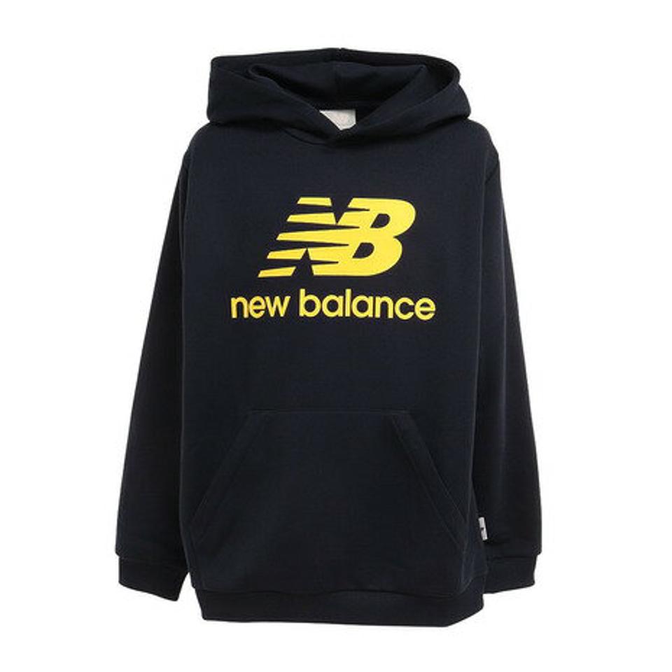 ニューバランス（new balance）（キッズ）スタックドロゴスウェットフーディ ABT25505ECL