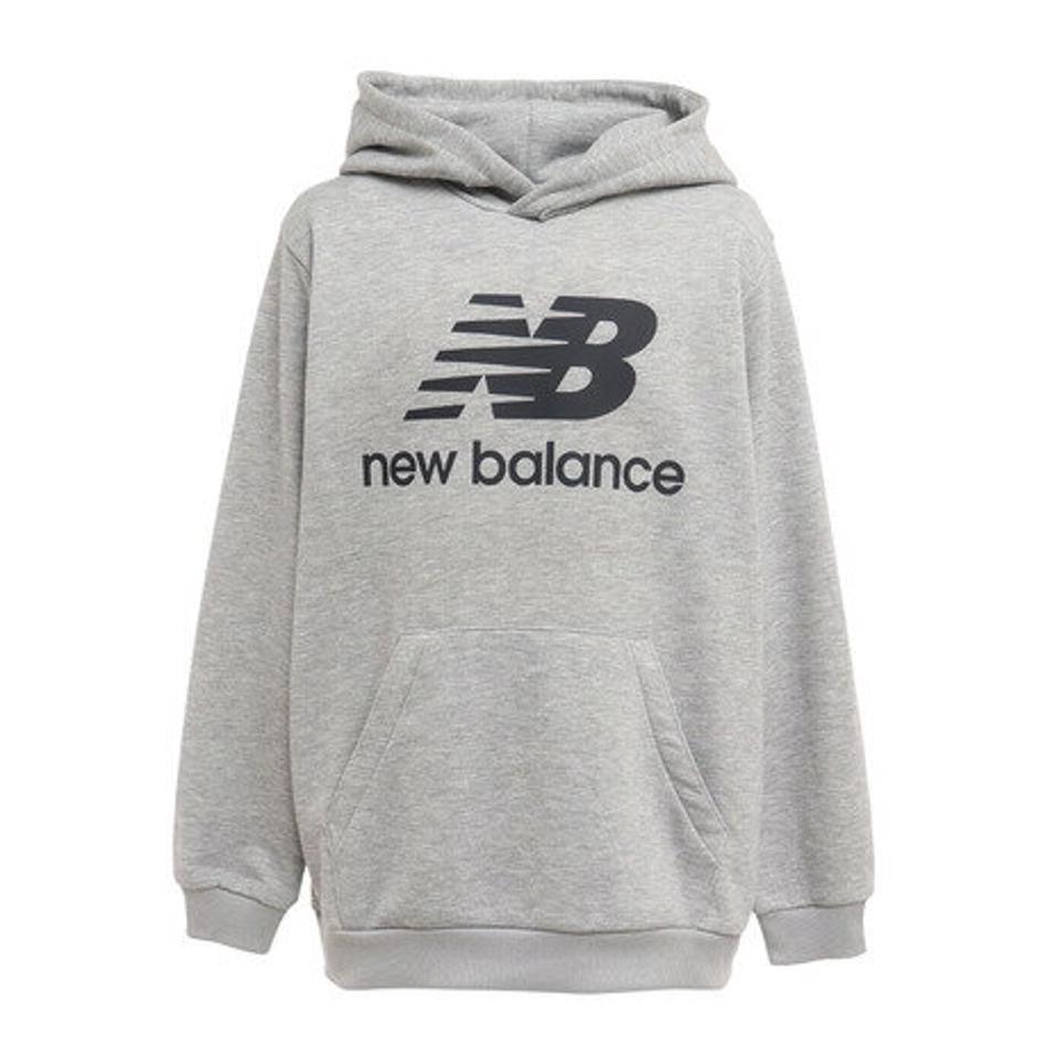 【30%OFFクーポン!5日23:59迄】ニューバランス(new balance)(キッズ)スタックドロゴスウェットフーディ ABT25505AGT