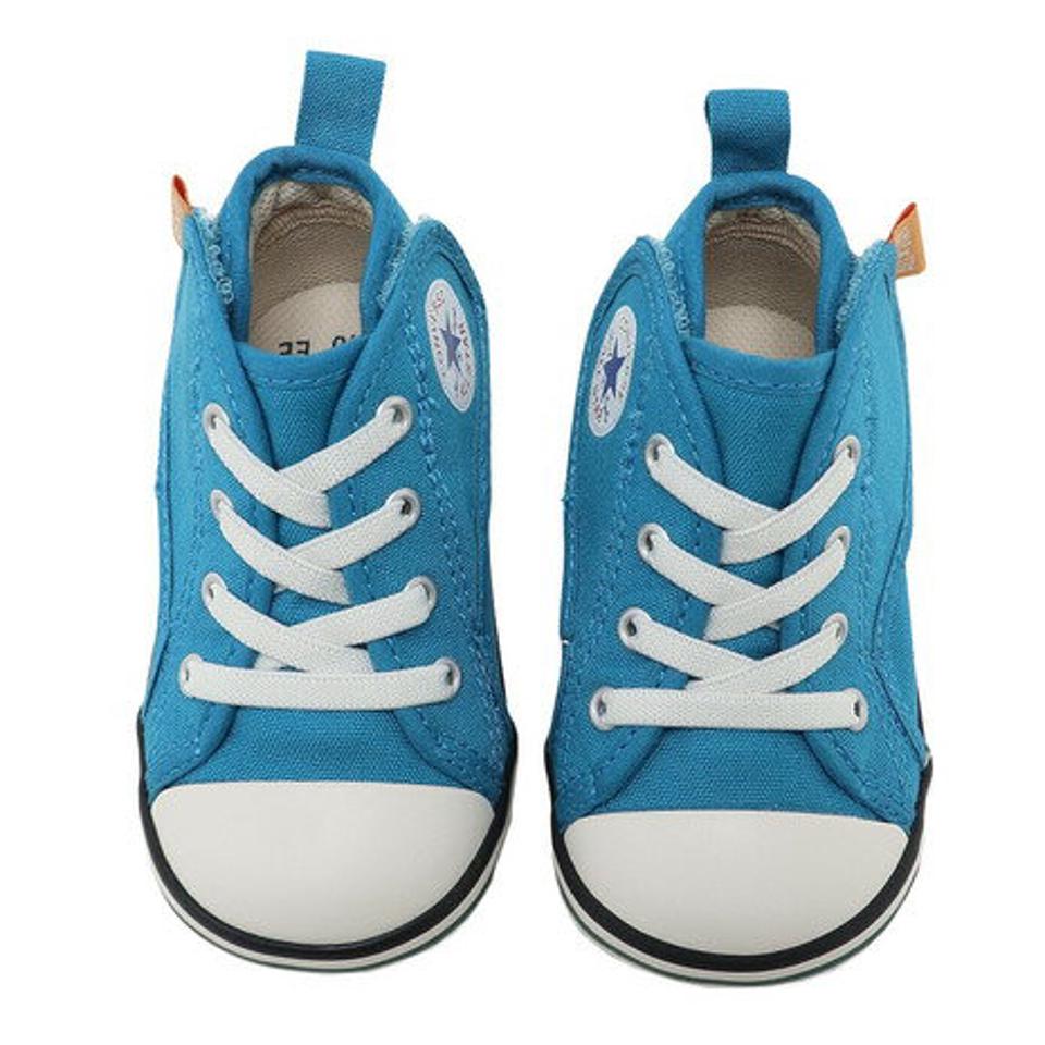 コンバース（CONVERSE）（キッズ）ベビー オールスター N サイドテープ ターコイズ 37302001 22FW ジュニア スニーカー スポーツシューズ 子供 マジックテープ