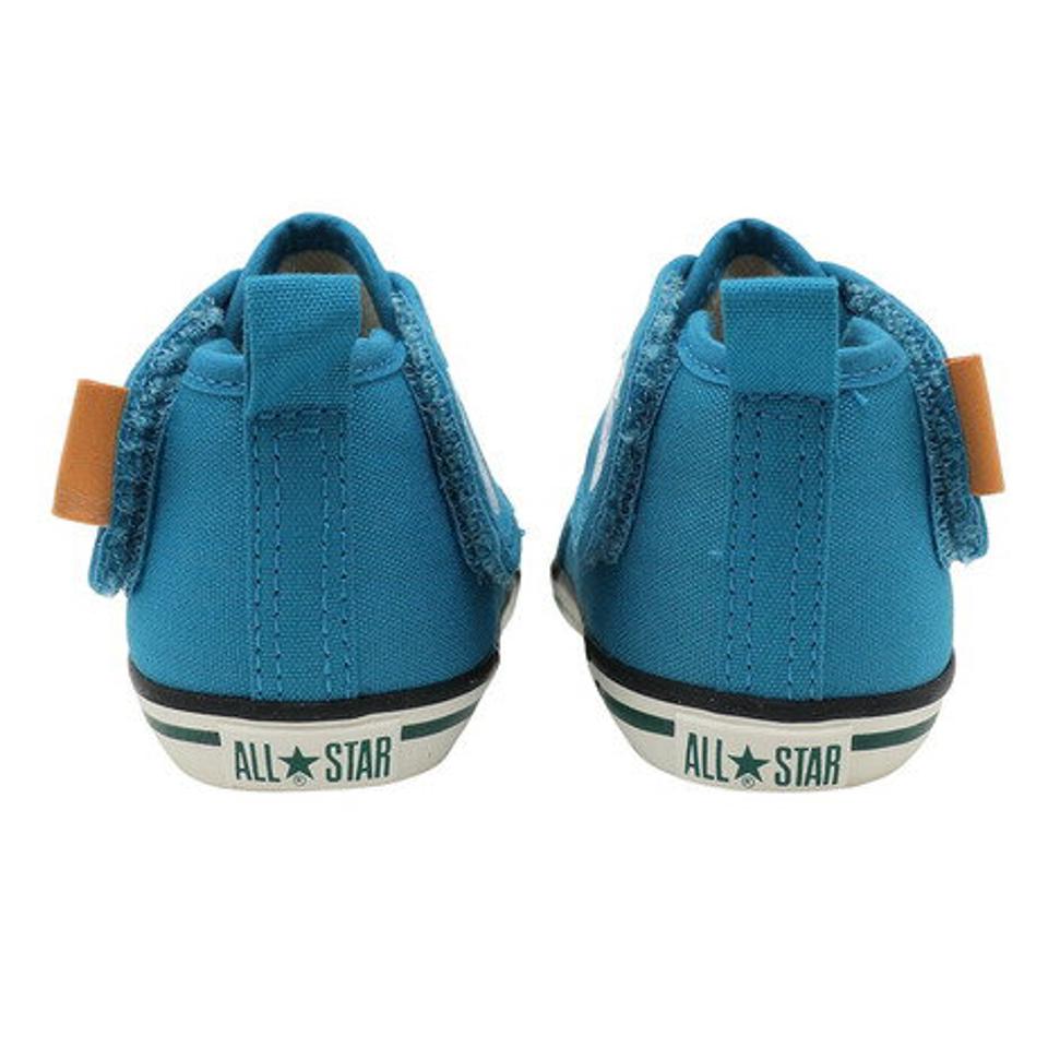 コンバース（CONVERSE）（キッズ）ベビー オールスター N サイドテープ ターコイズ 37302001 22FW ジュニア スニーカー スポーツシューズ 子供 マジックテープ