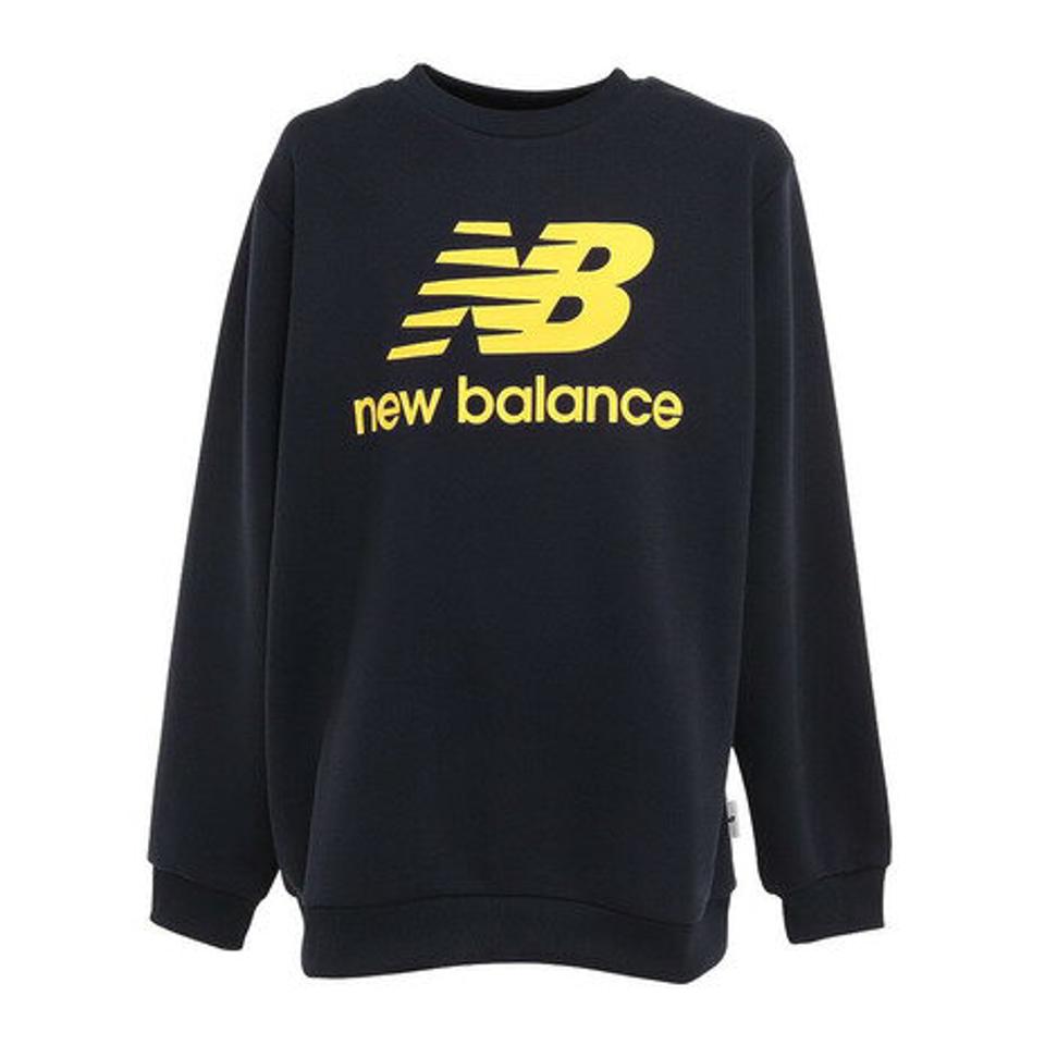 ニューバランス（new balance）（キッズ）スタックドロゴスウェットクルー ABT25504ECL
