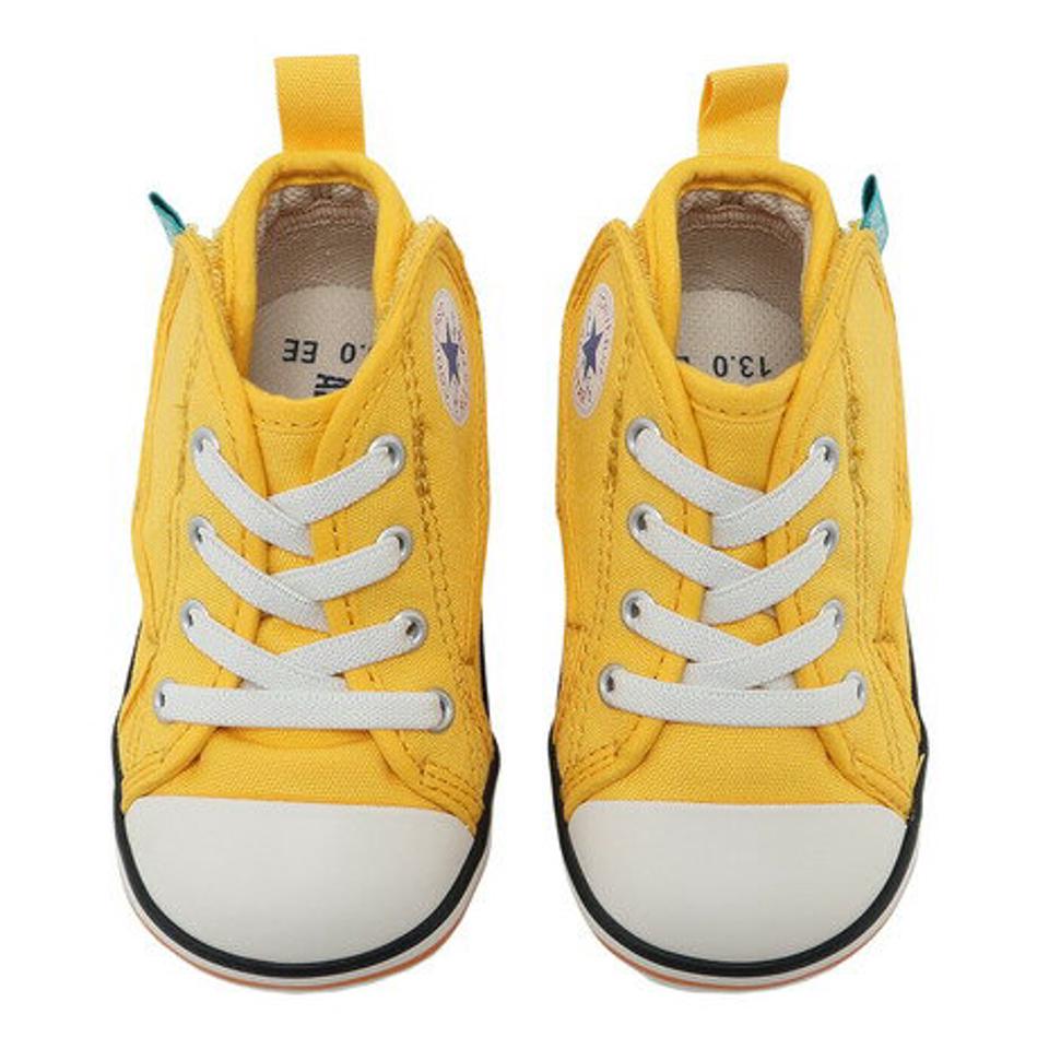 コンバース（CONVERSE）（キッズ） スニーカー ベビー キッズ 青 黄色 オールスター N ターコイズ イエロー 37302000 37302001