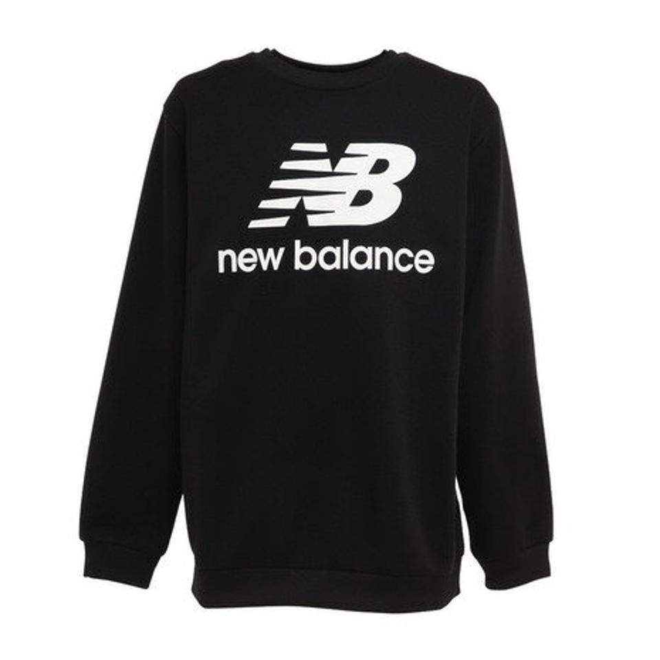 【30%OFFクーポン！15日迄】ニューバランス（new balance）（キッズ）スタックドロゴスウェットクルー ABT25504