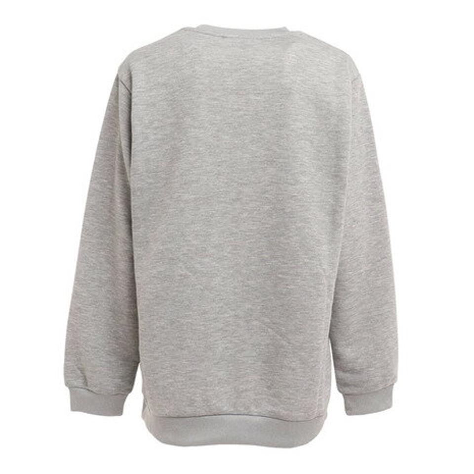 【20%OFFクーポン 9/25迄】ニューバランス(new balance) スタックドロゴスウェットクルー ABT25504AGT (キッズ)