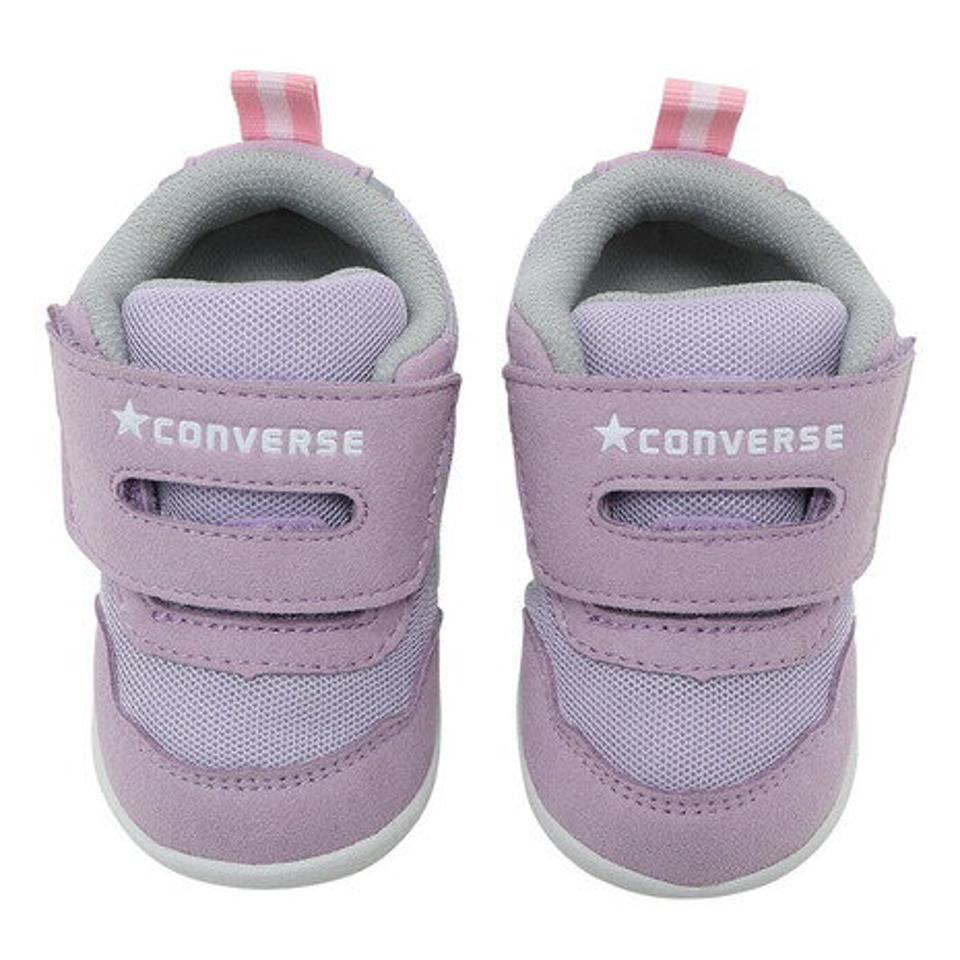 コンバース（CONVERSE）（キッズ） キッズ スニーカー 紫 紺 シューズ ミニ MINI RS 2 ライラック ネイビーホワイト 37301940 37301941