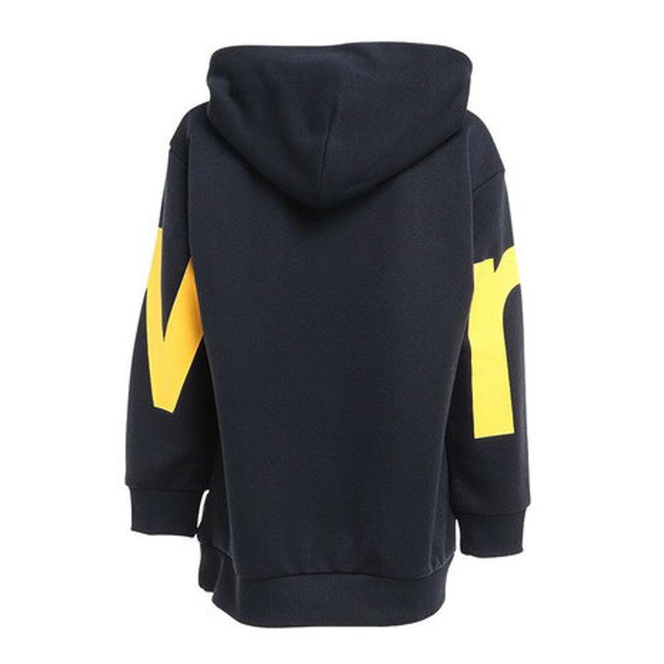 ニューバランス(new balance)(キッズ)オーバーサイズスウェットプルオーバーフーディ ABT25502ECL