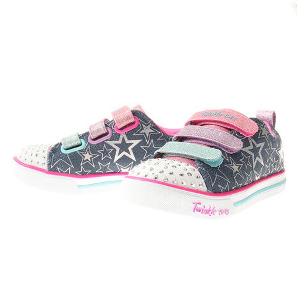 スケッチャーズ（SKECHERS）（キッズ）ジュニアスニーカー SPARKLE LITE-STARS 314036L-DMLT スポーツシューズ