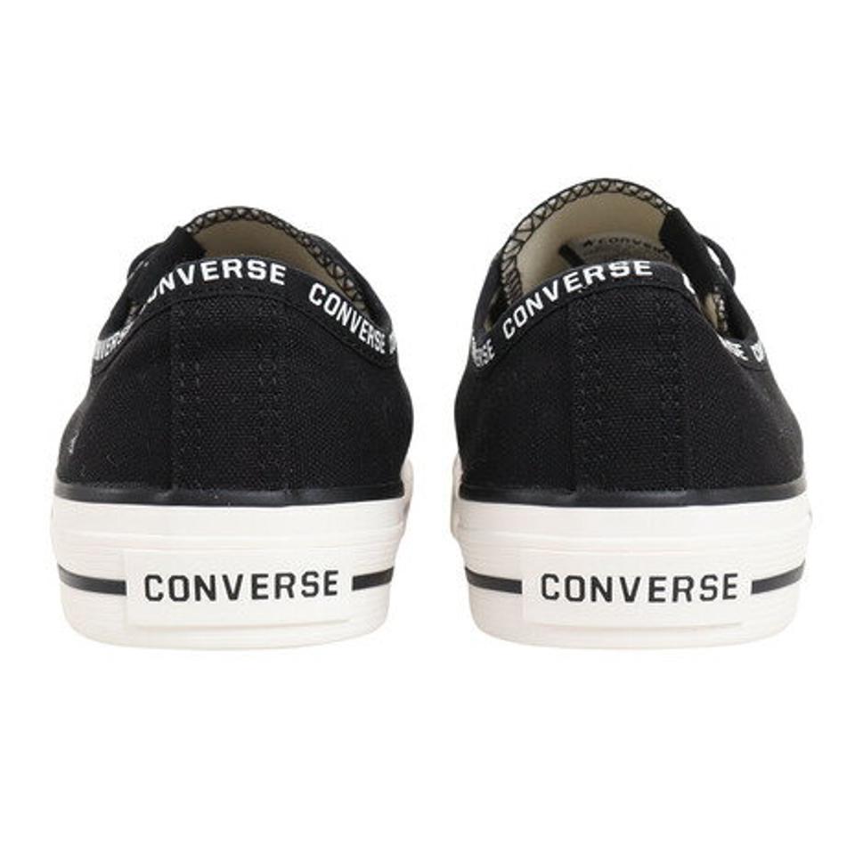 【9/10 24h限定 エントリー＆対象4店舗買い回りで最大P10倍！】コンバース（CONVERSE）（レディース）レディース スニーカー ローカット 黒 キャンパス地 ベージュ ブラック ネクスター NEXTAR 110 LB OX 38000941 22FW