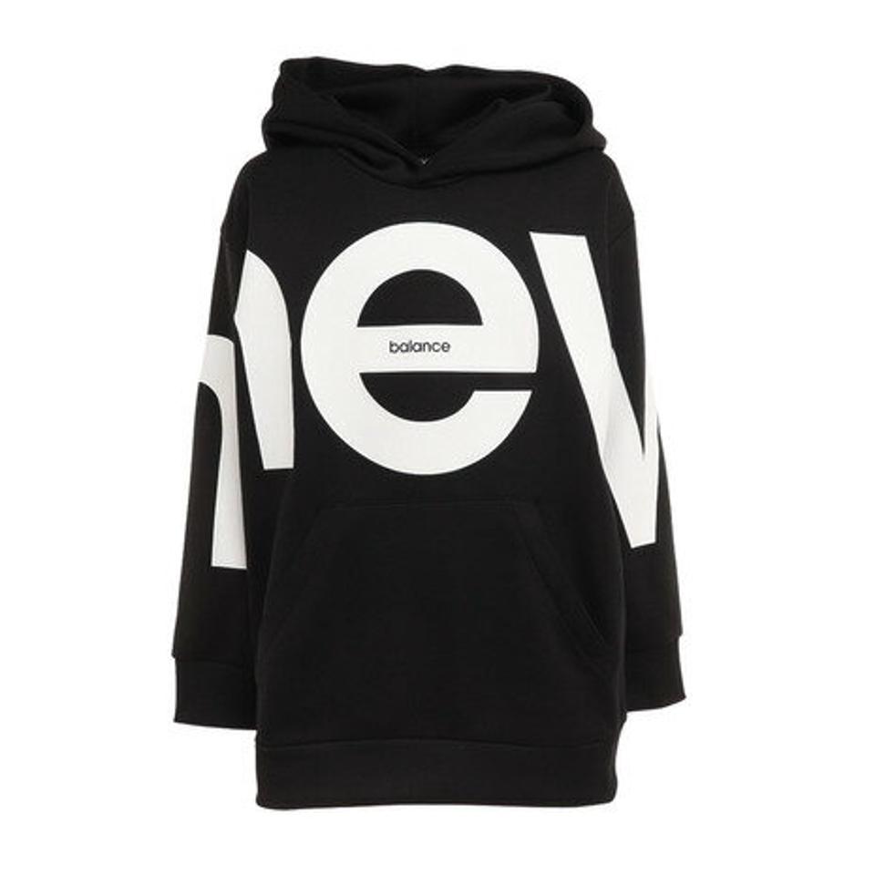 ニューバランス（new balance）（キッズ）OOB スウェットフーディ ABT25502BK