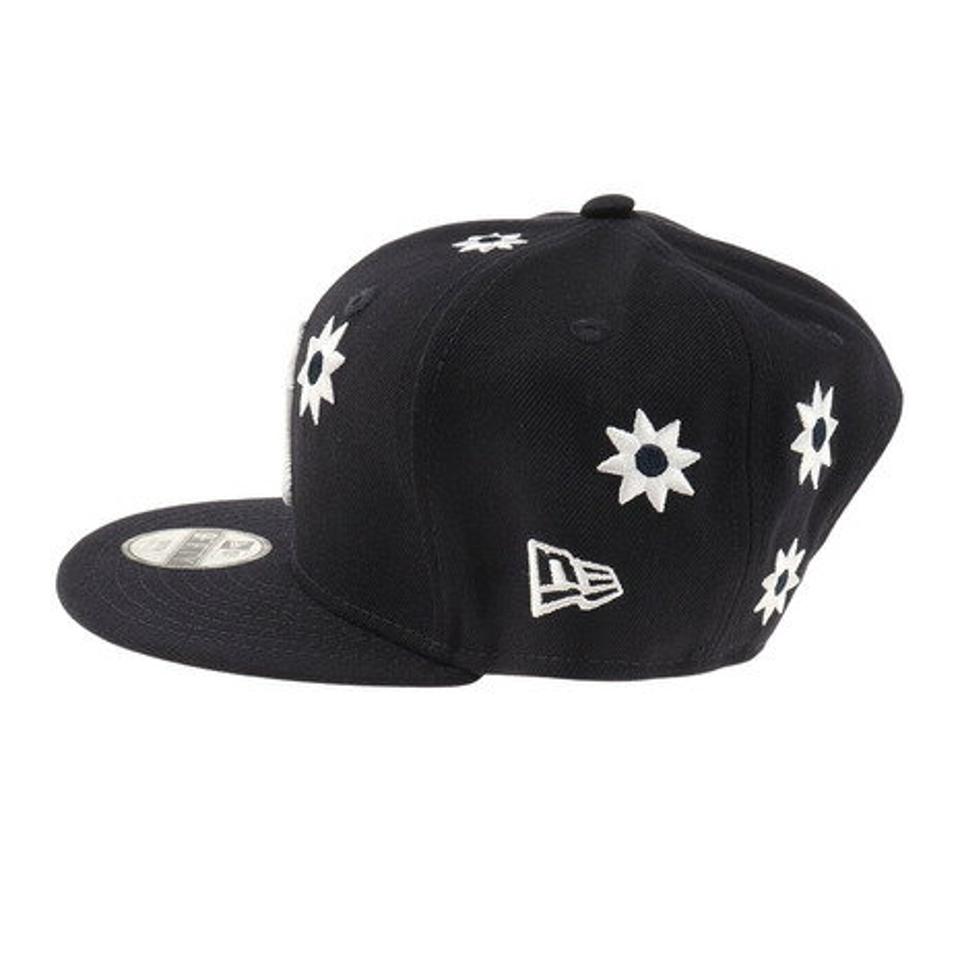 ニューエラ（NEW ERA）（キッズ）Youth 9FIFTY MLB フラワーエンブロイダリー ニューヨーク・ヤンキース キャップ 13327491