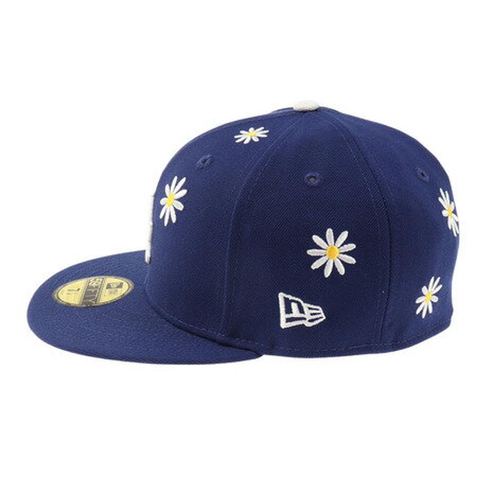 ニューエラ（NEW ERA） 59FIFTY MLB Flower Embroidery ロサンゼルス・ドジャース キャップ 13328540 （メンズ）