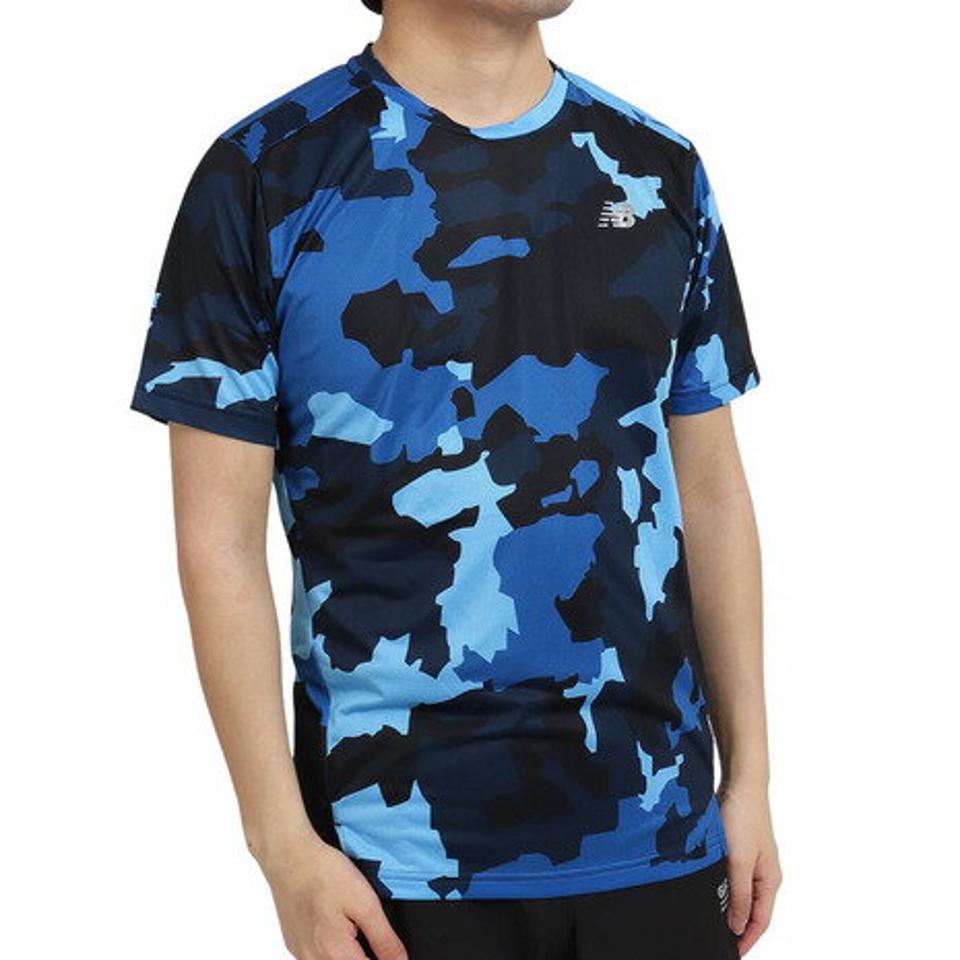 ニューバランス（new balance）（メンズ）Accelerate プリンテッド 半袖Tシャツ MT23223CO