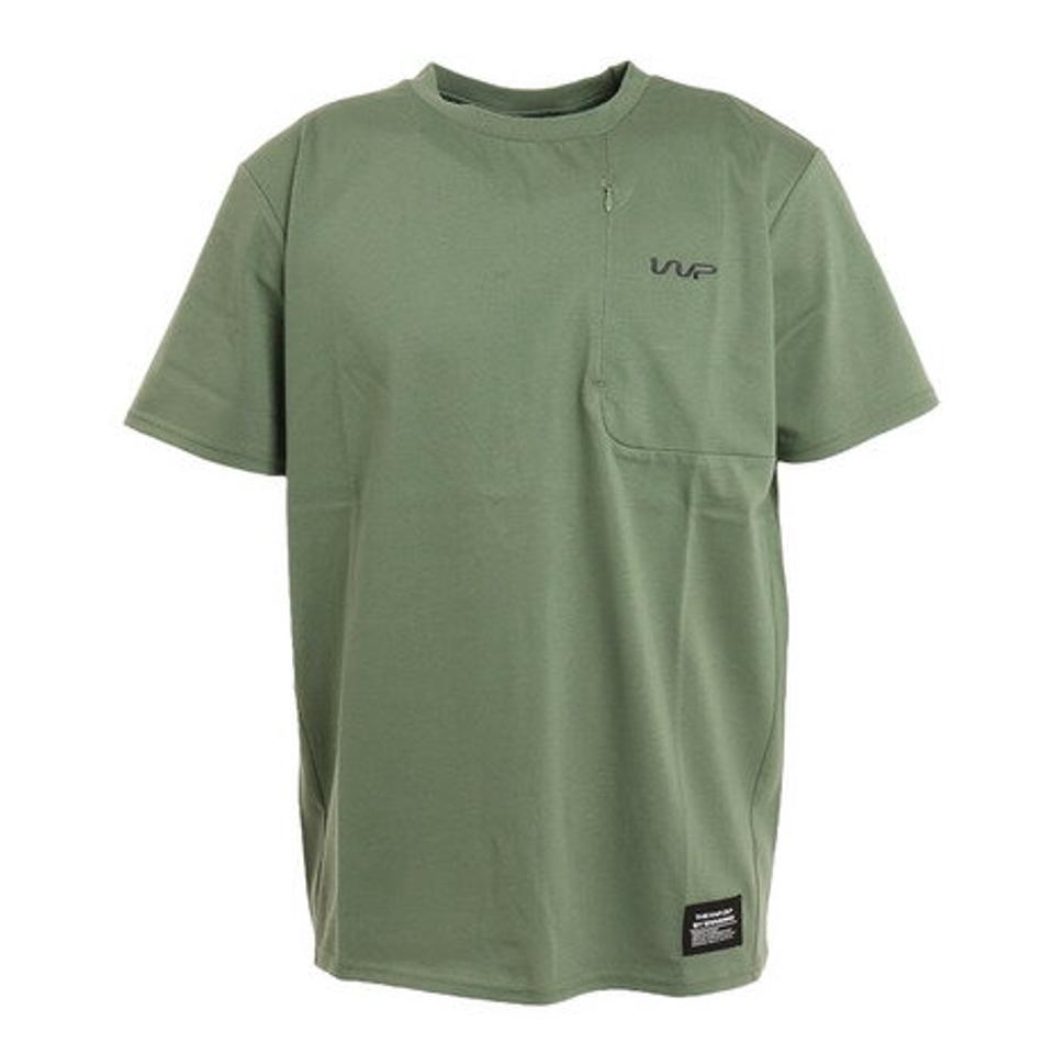 ザ・ワープ・バイ・エネーレ（The Warp By Ennerre）（メンズ）Dimension ポケット 半袖Tシャツ WB3MJA05 KHK