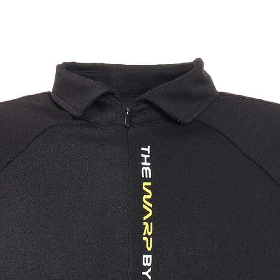 ザ・ワープ・バイ・エネーレ(The Warp By Ennerre) ゴルフウェア ワープフレックス メッシュポロシャツ WB5KTG13 BLK (メンズ)