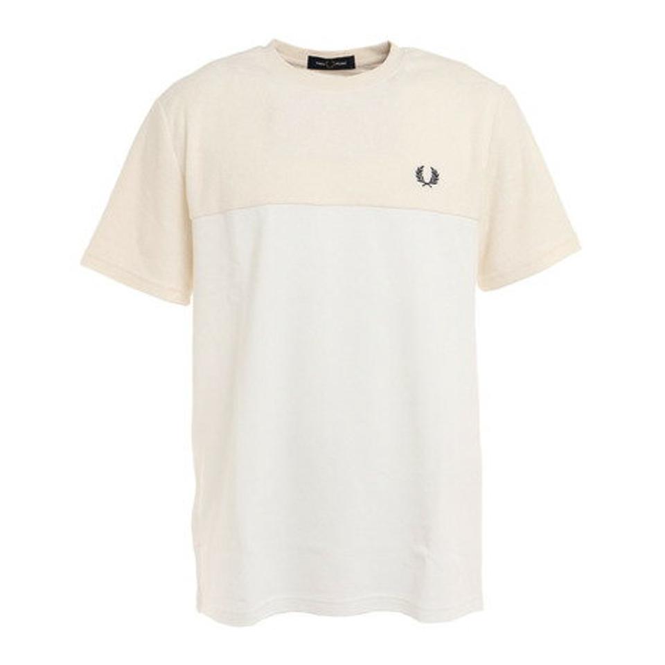フレッドペリー（FRED PERRY）（メンズ）TOWELLING PIQUE PANE 半袖Tシャツ M3667-560