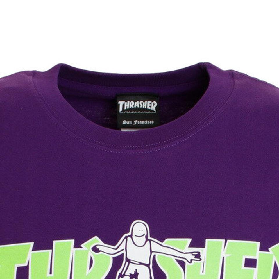 スラッシャー（THRASHER） Tシャツ メンズ GONZ HOMETOWN 半袖 TH91245VIO （メンズ）