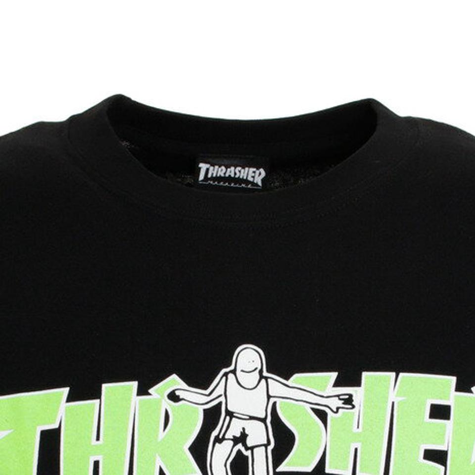 スラッシャー（THRASHER） Tシャツ メンズ GONZ HOMETOWN 半袖 TH91245BKGR （メンズ）