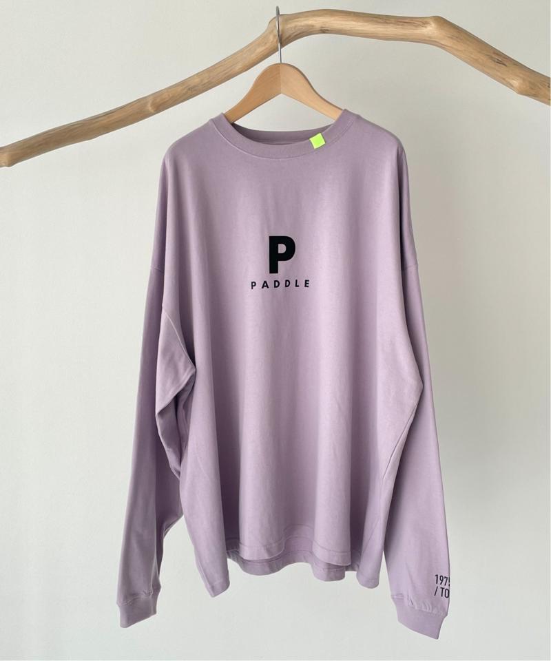 【ユニセックス】 "Paddle"オーバーサイズロングTシャツ（1975 tokyo）