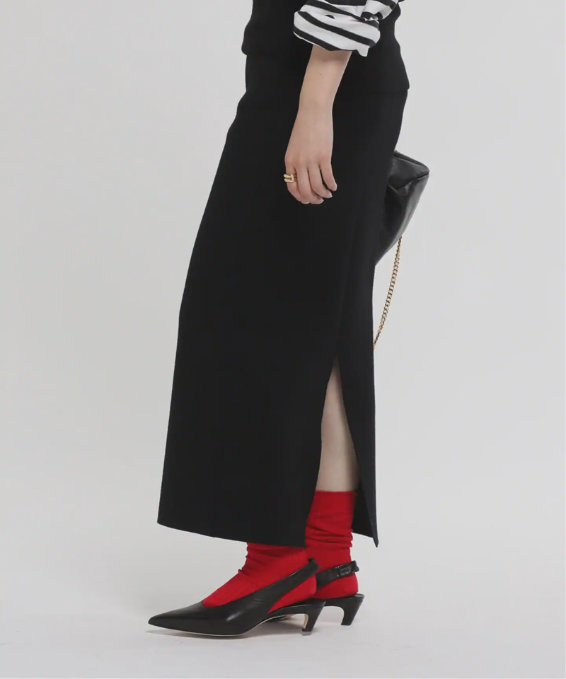 【MARCOMONDE / マルコモンド】cotton nylon rib socks（AP STUDIO）