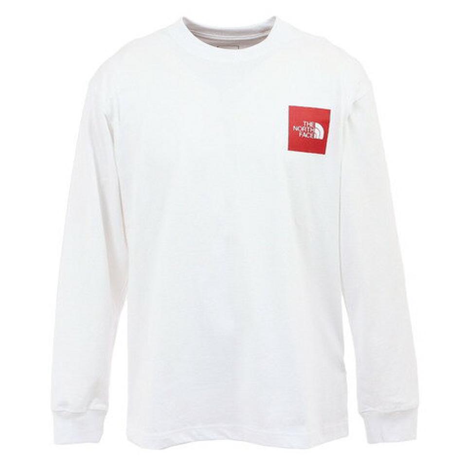 ノースフェイス（THE NORTH FACE） ロングスリーブ スクエア ロゴTシャツ L/S SQUARE LOGO T NT82136 W （メンズ）