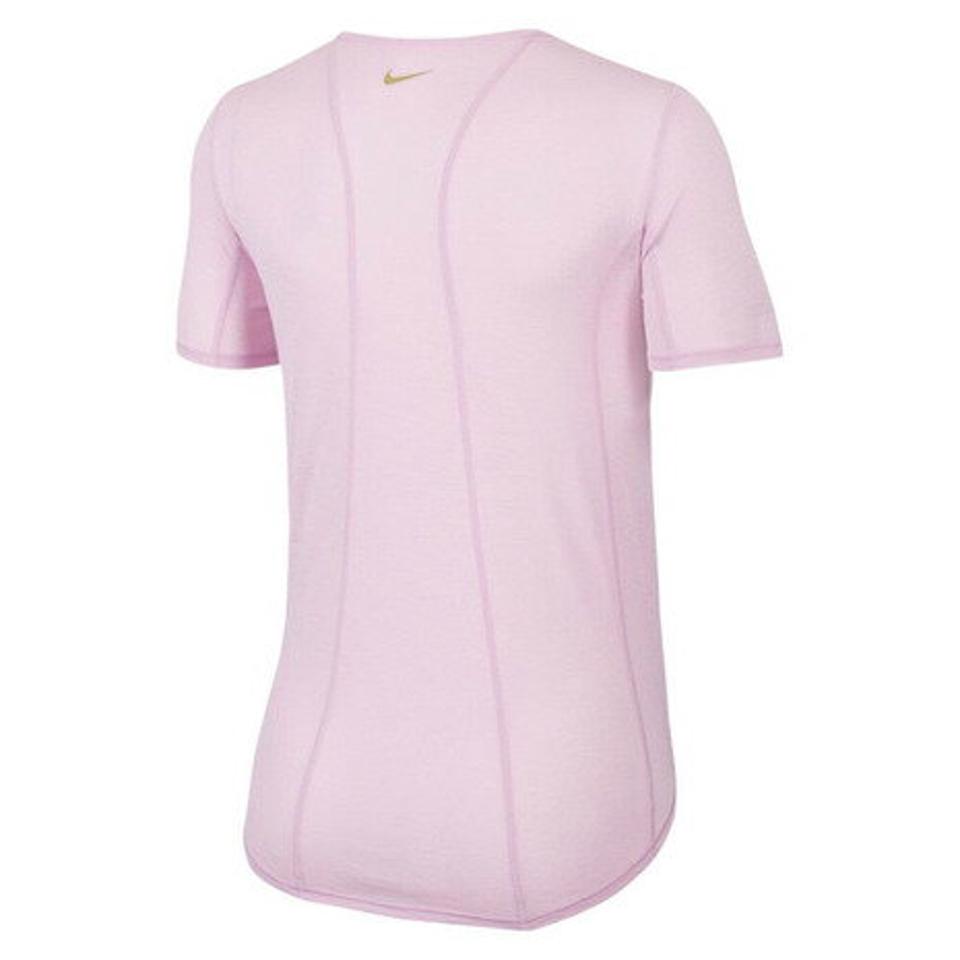 【ランニング対象品購入&エントリーでP10倍！8/19 20:00〜8/28 23:59】ナイキ（NIKE） ランニング ランニングウェア レディース アイコンクラッシュ 10K ショートスリーブ 半袖 Tシャツ CU3322-676 （レディース）