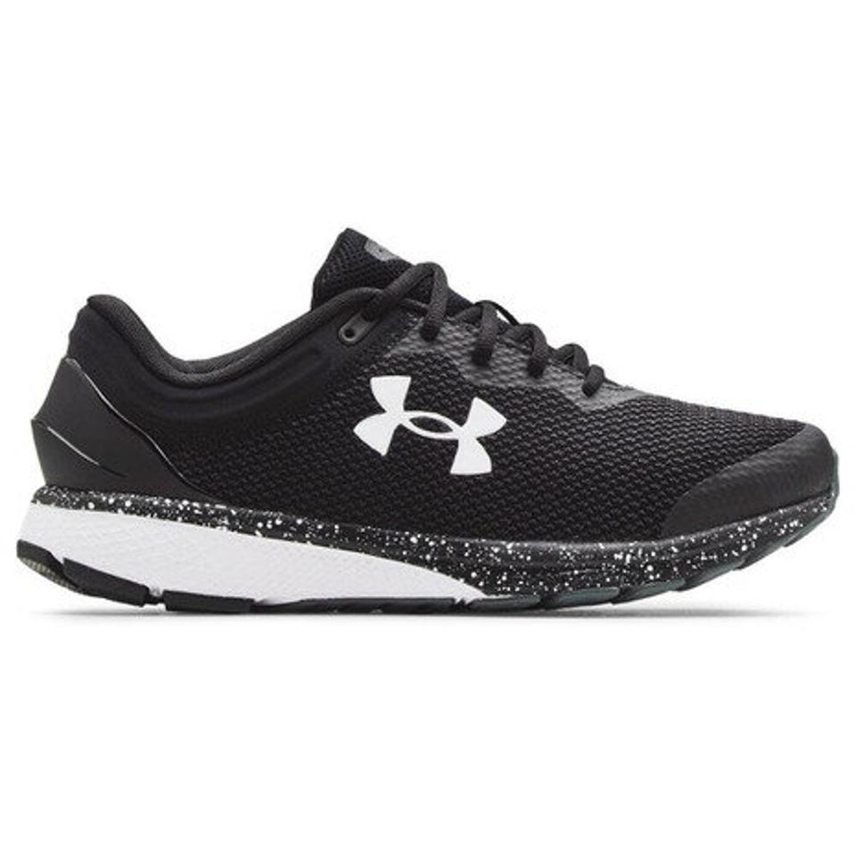アンダーアーマー（UNDER ARMOUR）（メンズ）チャージド エスケープ3 ビッグロゴ エクストラワイド ブラック 3025133 001 ランニングシューズ ジョギング 幅広