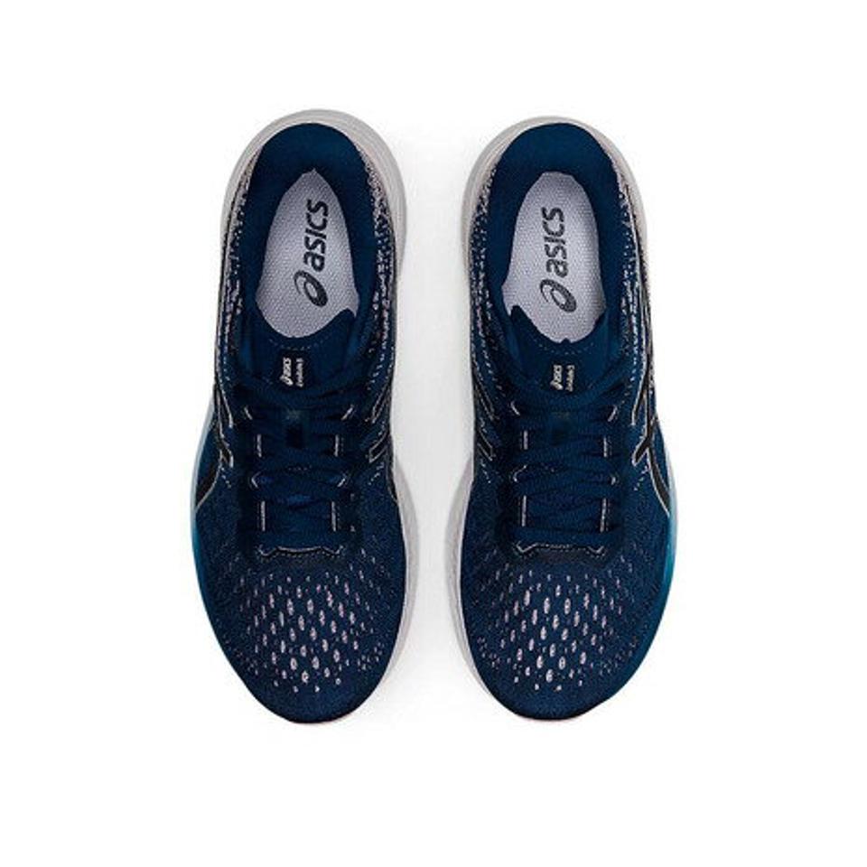 【4/15 24h限定 エントリー＆対象3店舗以上買い回りで最大P10倍！】アシックス（ASICS）（レディース）ランニングシューズ エボライド 3 ブルー 1012B184.400 スニーカー トレーニング ジョギング 軽量 駅伝 部活 マラソン