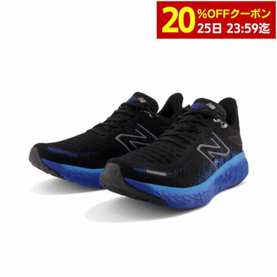 ニューバランス（new balance）（メンズ）ランニングシューズ 黒 ブラック Fresh Foam X 1080 M1080Z12 2E ジョギングシューズ 靴 シューズ メンズ