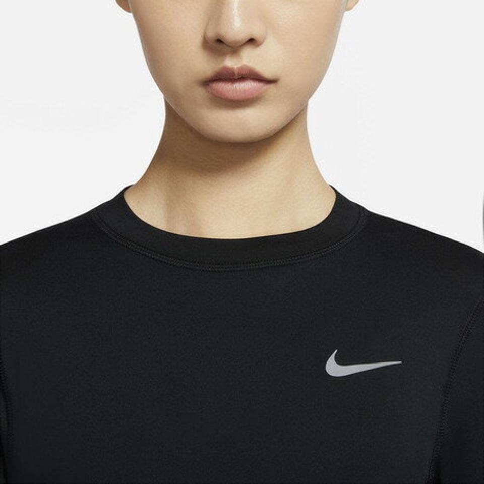ナイキ（NIKE） ドライ 速乾 エレメント 長袖Tシャツ クルー CU3278-010 ナイトラン （レディース）