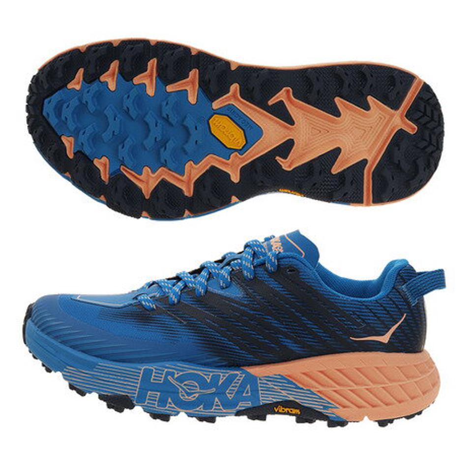 【ランニング対象品購入&エントリーでP10倍！8/19 20:00〜8/28 23:59】ホカ（HOKA） ランニングシューズ スピードゴート SPEEDGOAT 4 1106527-IBBA トレランシューズ マラソン （レディース）