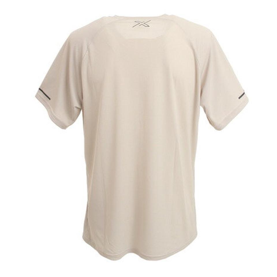 【ランニング対象品購入&エントリーでP10倍！8/19 20:00〜8/28 23:59】ツー・タイムズ・ユー（2XU） ランニング エアロ 半袖 TシャツMR6557A-OAT/BRF （メンズ）