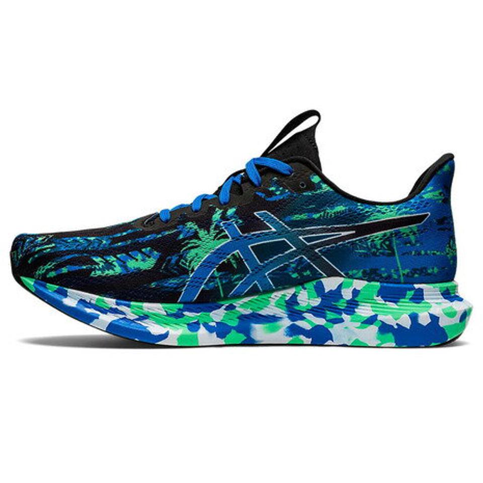 アシックス（ASICS）（メンズ）ランニングシューズ ヌーサ トライ 14 NOOSA TRI 14 黒 青 1011B368.002 スニーカー ジョギング トレーニング 軽量 厚底