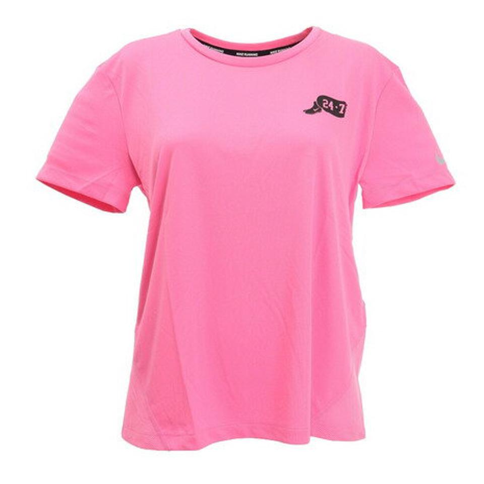 【ランニング対象品購入&エントリーでP10倍！8/19 20:00〜8/28 23:59】ナイキ（NIKE） マイラー トップ 半袖Tシャツ DA1488-600 （レディース）