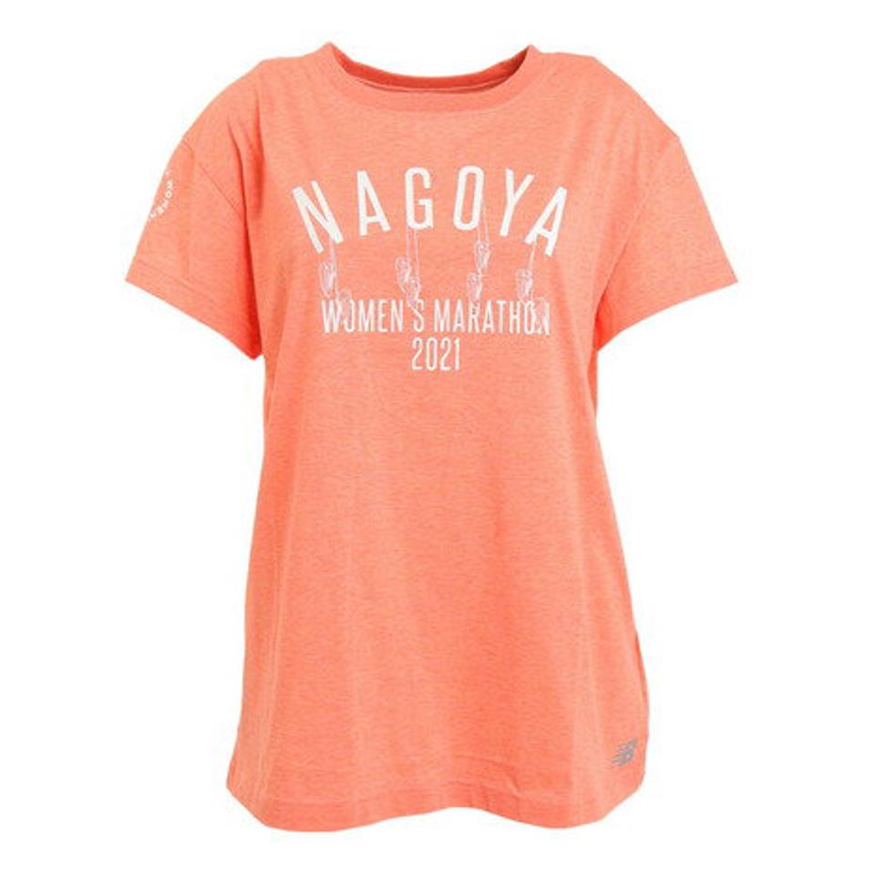 【20%OFFクーポン対象!6/11まで】ニューバランス(new balance)(レディース)半袖 Tシャツ レディース 名古屋ウィメンズマラソン AWT1125YPPR