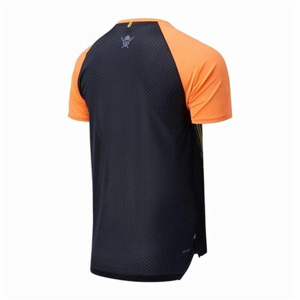 【2点10%OFFクーポン対象！8/10まで】ニューバランス（new balance）（メンズ）ランニング ランニングウェア メンズ Tシャツ 半袖 Hanzo グラフィック MT11288CPU