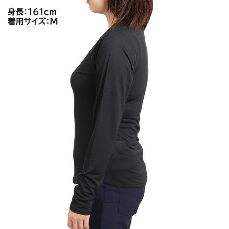 【4/15 24h限定 エントリー＆対象3店舗以上買い回りで最大P10倍！】ニューバランス（new balance）（レディース）Accelerate 長袖Tシャツ WT23225BK