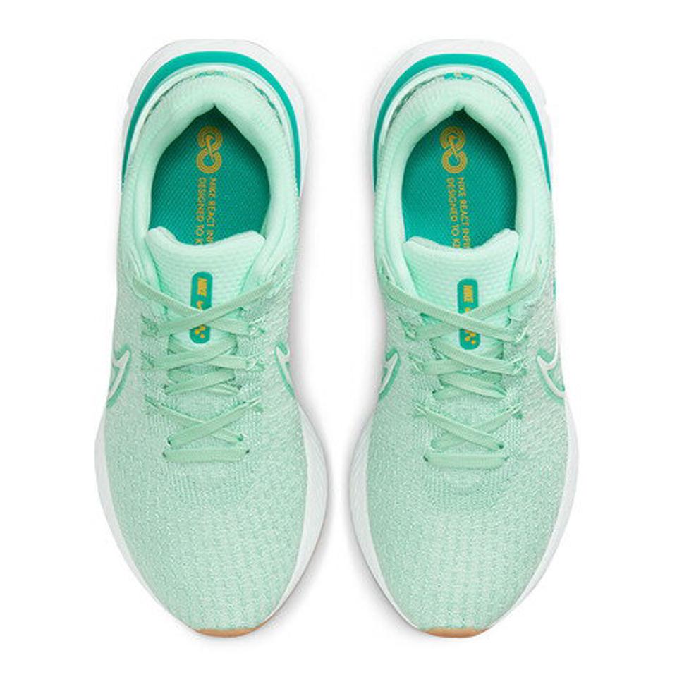 【ランニング対象品購入&エントリーでP10倍！8/19 20:00〜8/28 23:59】ナイキ（NIKE） リアクト インフィニティ ラン フライニット 3 ミント グリーン DD3024-301 ランニングシューズ ジョギング スニーカー スポーツ （レディース）