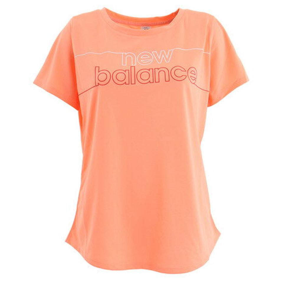 【3点10%OFFクーポン対象！9/21まで】ニューバランス（new balance）（レディース）Tシャツ レディース 半袖 NBRC グラフィックショートスリーブ AWT91137WM オンライン価格