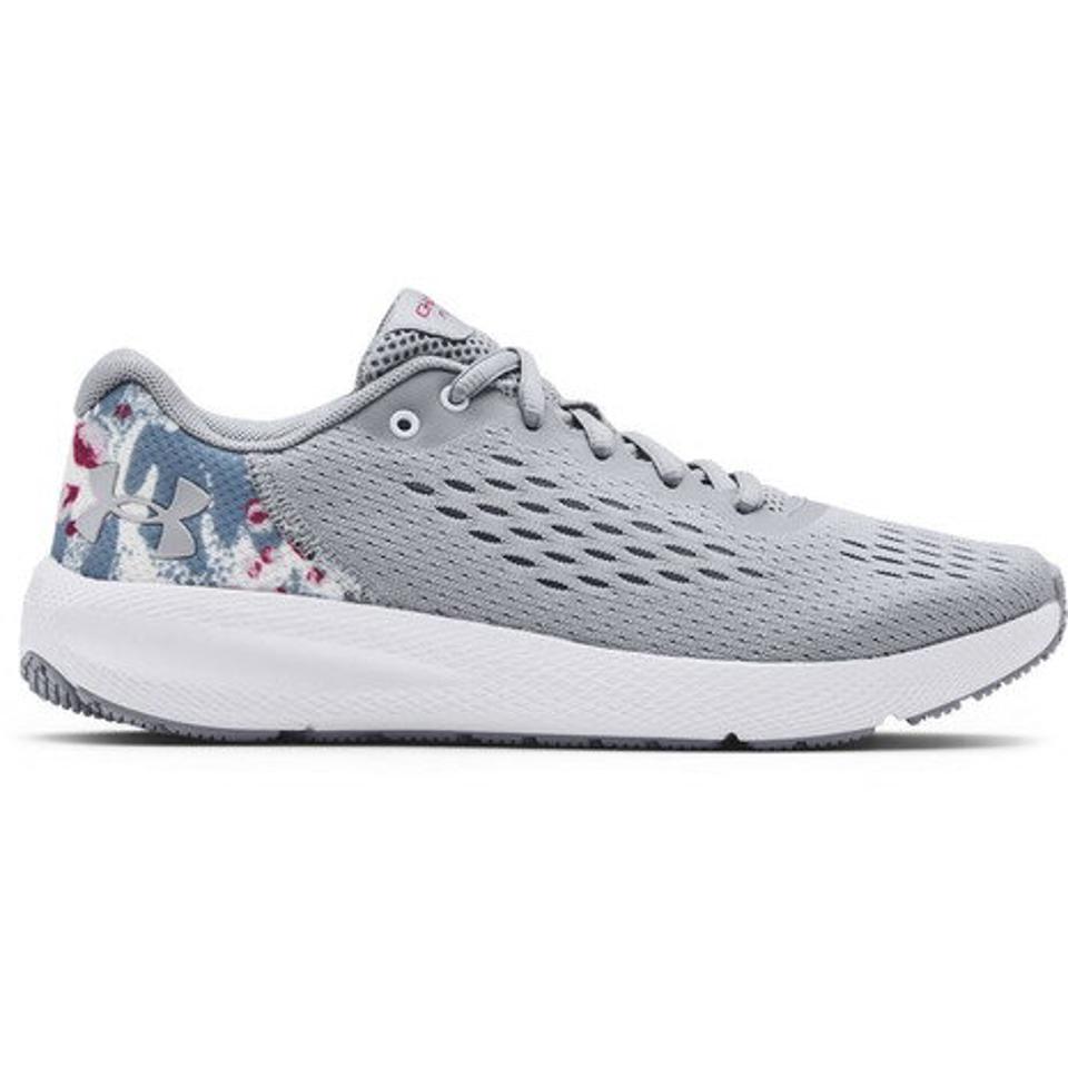 【ランニング対象品購入&エントリーでP10倍！8/19 20:00〜8/28 23:59】アンダーアーマー（UNDER ARMOUR） ランニングシューズ チャージド パスート 2 スポーツエディション ハイビスカス 3024443 100 （レディース）