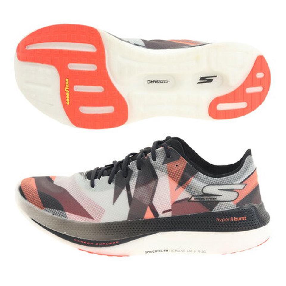 スケッチャーズ（SKECHERS）（メンズ）ランニングシューズ トレーニングシューズ 部活 GORUN SPEED FREEK 246006-BKRD