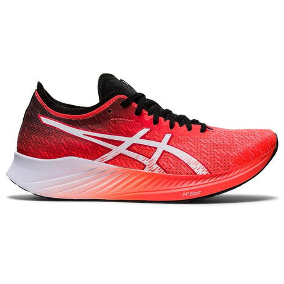 アシックス（ASICS）（レディース）ランニングシューズ マジックスピード レッド 1012A895.600 スニーカー トレーニング ジョギング 駅伝 部活 マラソン