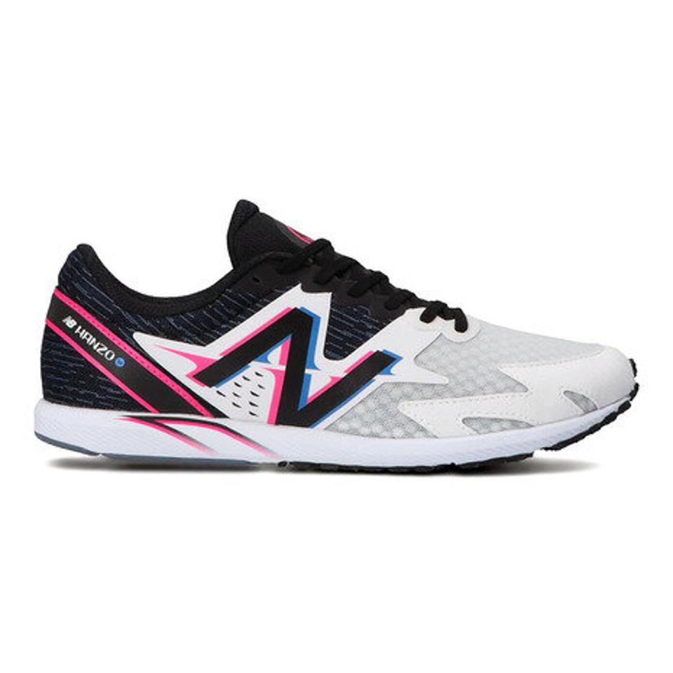 【ランニング対象品購入&エントリーでP10倍！8/19 20:00〜8/28 23:59】ニューバランス（new balance） ランニングシューズ 白 ホワイト HANZO W A2 MHANZWA2 トレーニングシューズ 部活 靴 シューズ （メンズ、レディース）