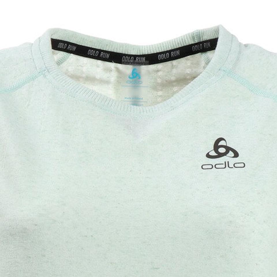 【ランニング対象品購入&エントリーでP10倍！8/19 20:00〜8/28 23:59】オドロ（ODLO） ランニング Tシャツ レディース 半袖 ミレニアムリネンクールプロ クルーネック 312691-40712 （レディース）