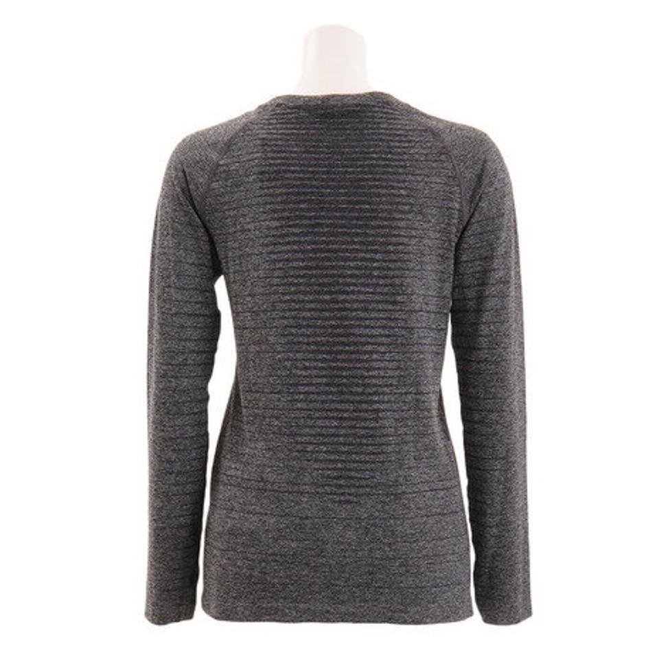 【ランニング対象品購入&エントリーでP10倍！8/19 20:00〜8/28 23:59】オドロ（ODLO） ランニング Tシャツ レディース 長袖 シームレスエレメント 312631-15700grey mel （レディース）