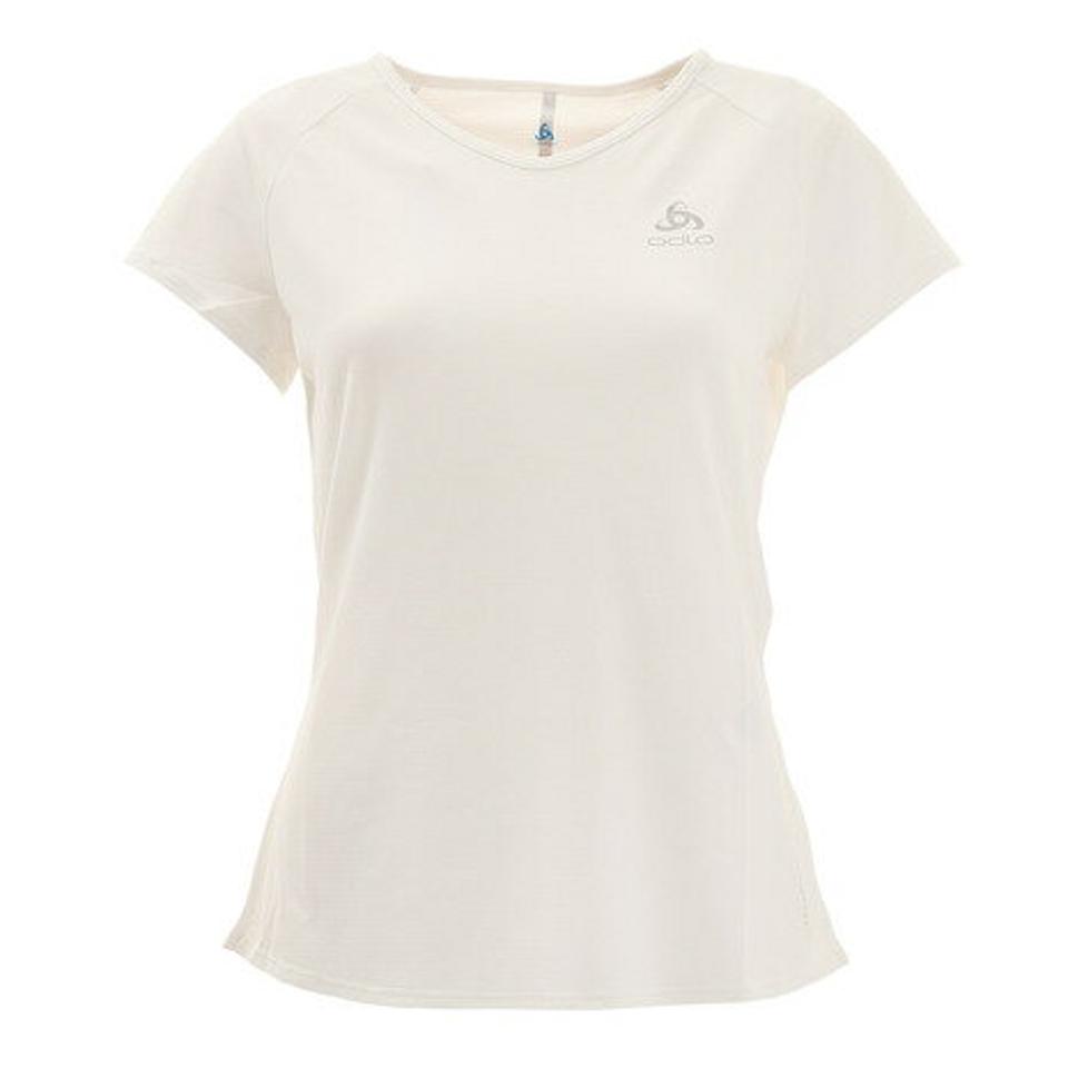 【ランニング対象品購入&エントリーでP10倍!8/19 20:00〜8/28 23:59】オドロ(ODLO) クルーネック半袖シャツ 312611-10000 (レディース)