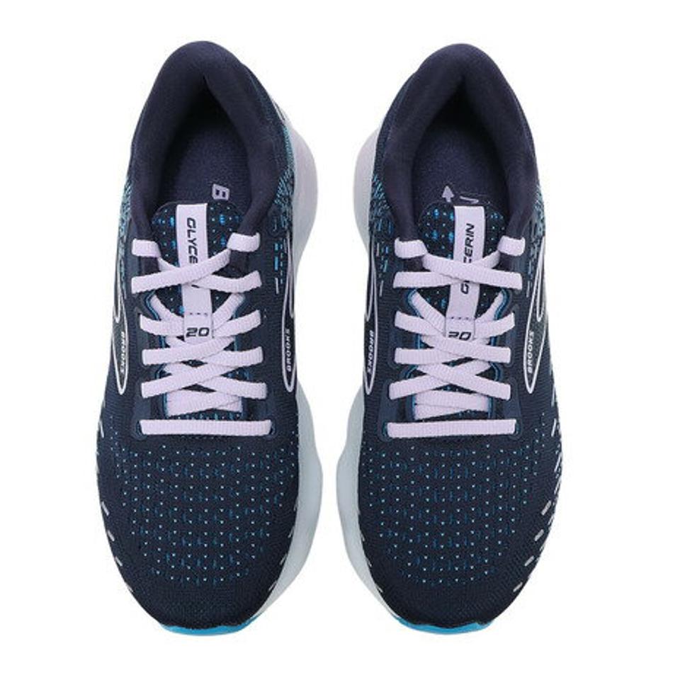 ブルックス（BROOKS）（レディース）レディース スニーカー シューズ グリセリン 20 Glycerine ネイビー 紺 BRW3692 NB