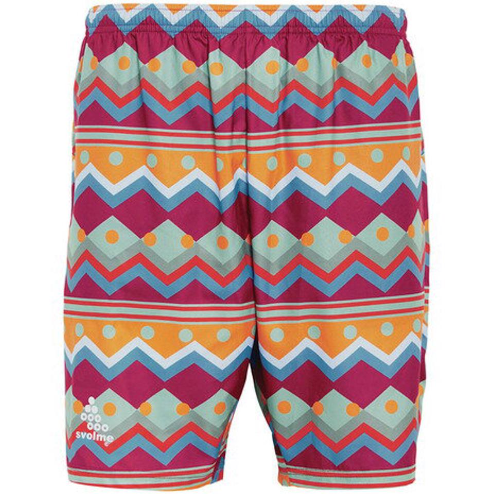 【ランニング対象品購入&エントリーでP10倍！8/19 20:00〜8/28 23:59】スボルメ（SVOLME） ハーフパンツ メンズ ジオメトリックランニングパンツ 7193-01802MIX オンライン価格 （メンズ）