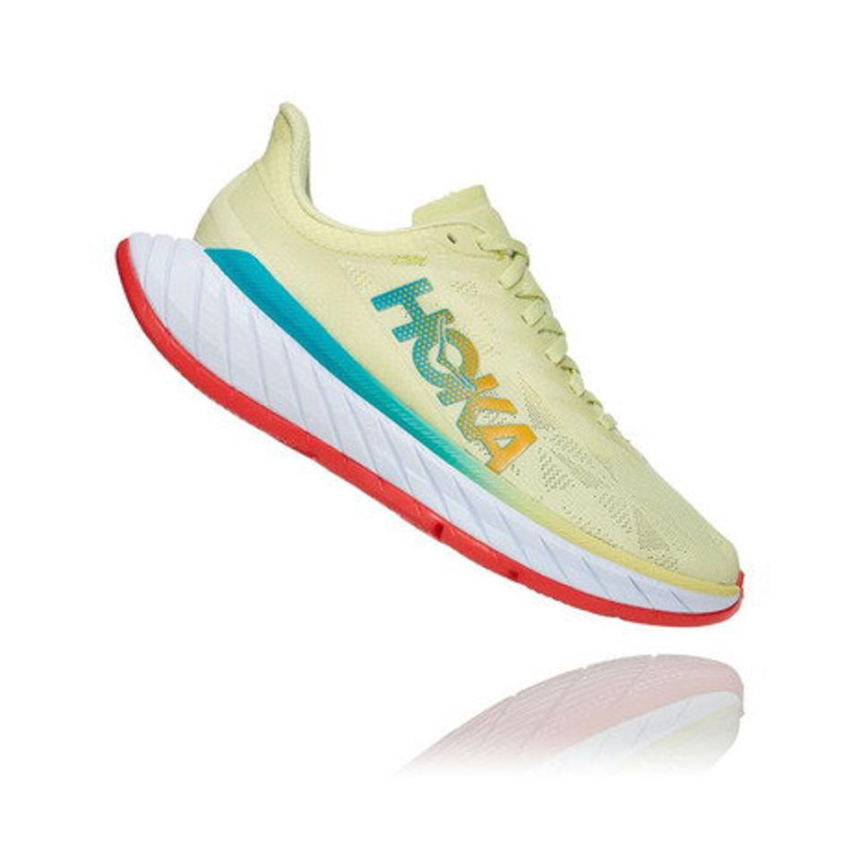 【ランニング対象品購入&エントリーでP10倍！8/19 20:00〜8/28 23:59】ホカ（HOKA） ランニングシューズ トレーニングシューズ 部活 カーボン X Carbon X 2 1113527-LGHC （レディース）