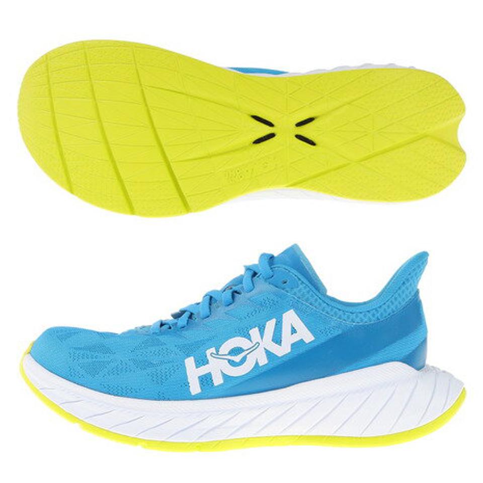 【ランニング対象品購入&エントリーでP10倍！8/19 20:00〜8/28 23:59】ホカ（HOKA） ランニングシューズ カーボンX2 CARBONX21113527-DBCTR トレーニングシューズ 部活 （レディース）